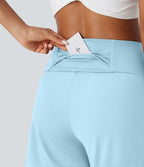 Bermuda SoftlyZero™ Airy de yoga taille haute avec poches multiples et effet frais InstantCool