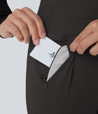 Jogging taille haute Softlyzero™ Plush avec cordon de serrage et poches latérales