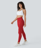 Legging yoga 7/8 taille haute froncé sans couture OneForm Seamless Flow