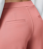 Pantalon tailleur Halara Flex™ DayStretch coupe droite taille haute avec poches