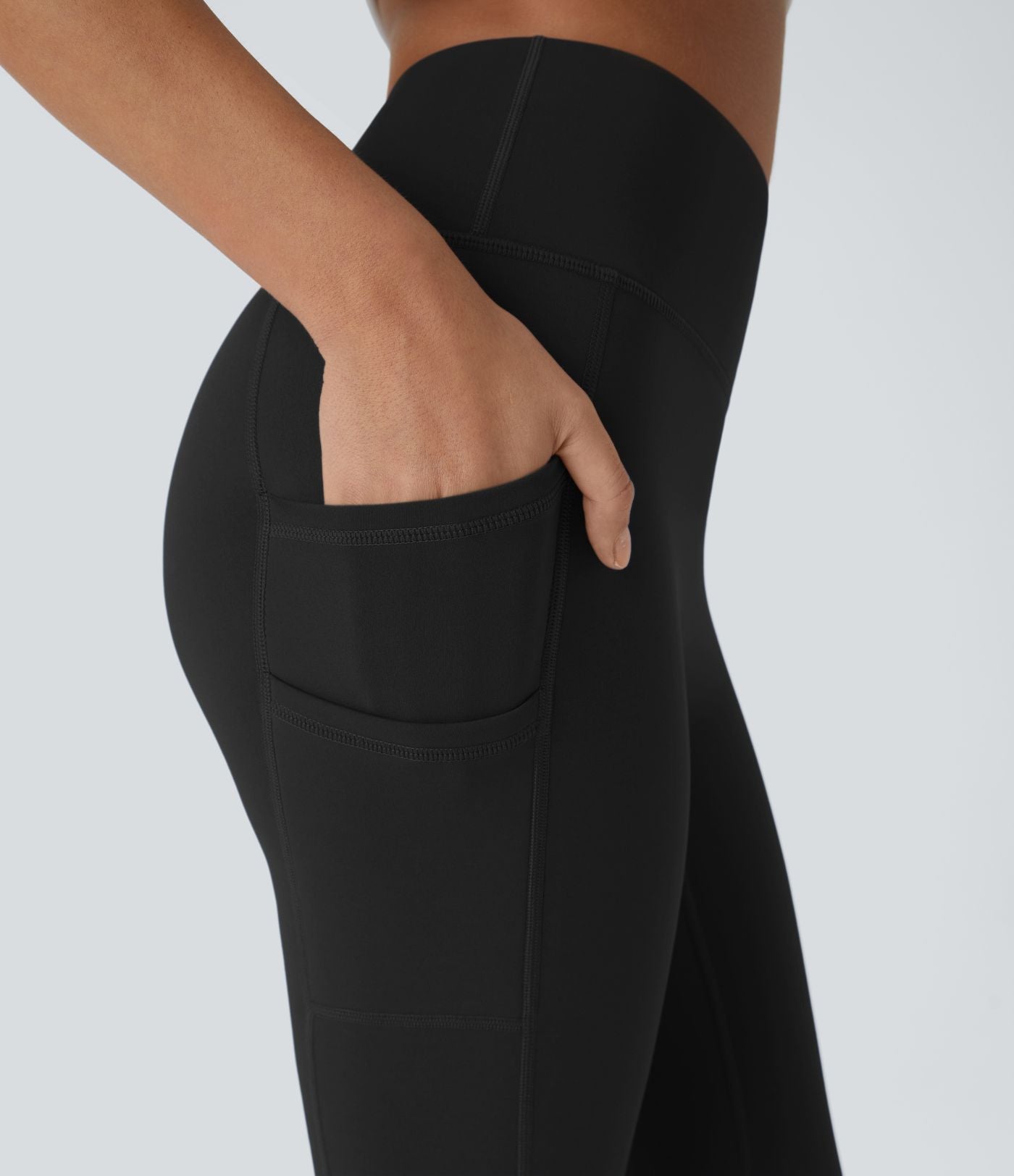 Legging thermique 7/8 Softlyzero™ taille haute avec doubles poches