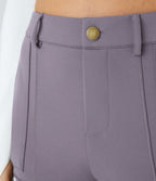 Pantalon cargo ajusté uni taille haute DayStretch avec poches zippées