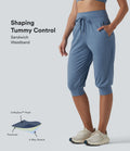 Jogging corsaire de yoga SoftlyZero™ Plush taille haute ventre plat avec cordon de serrage et poches