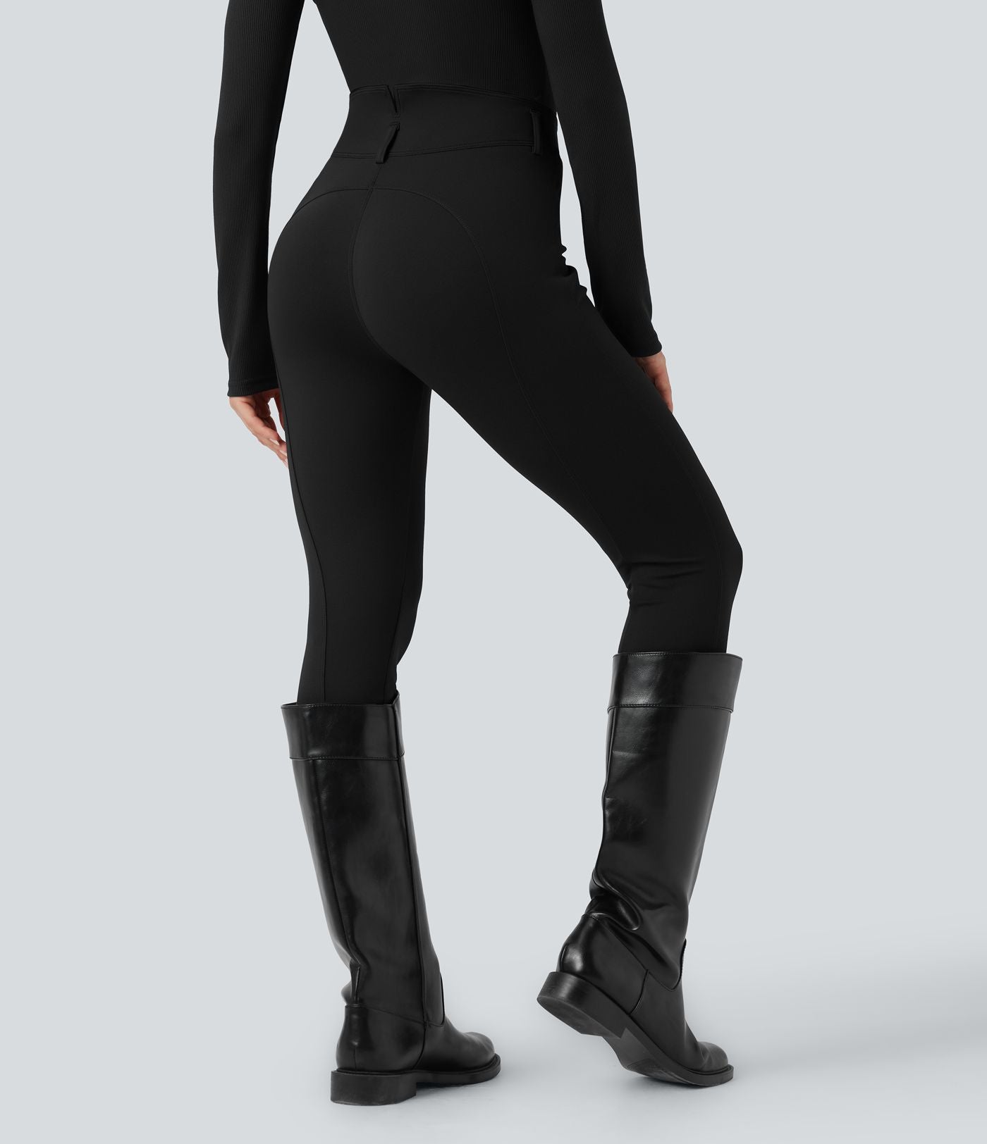 Pantalon ajusté 7/8 taille moyenne DayStretch avec poches