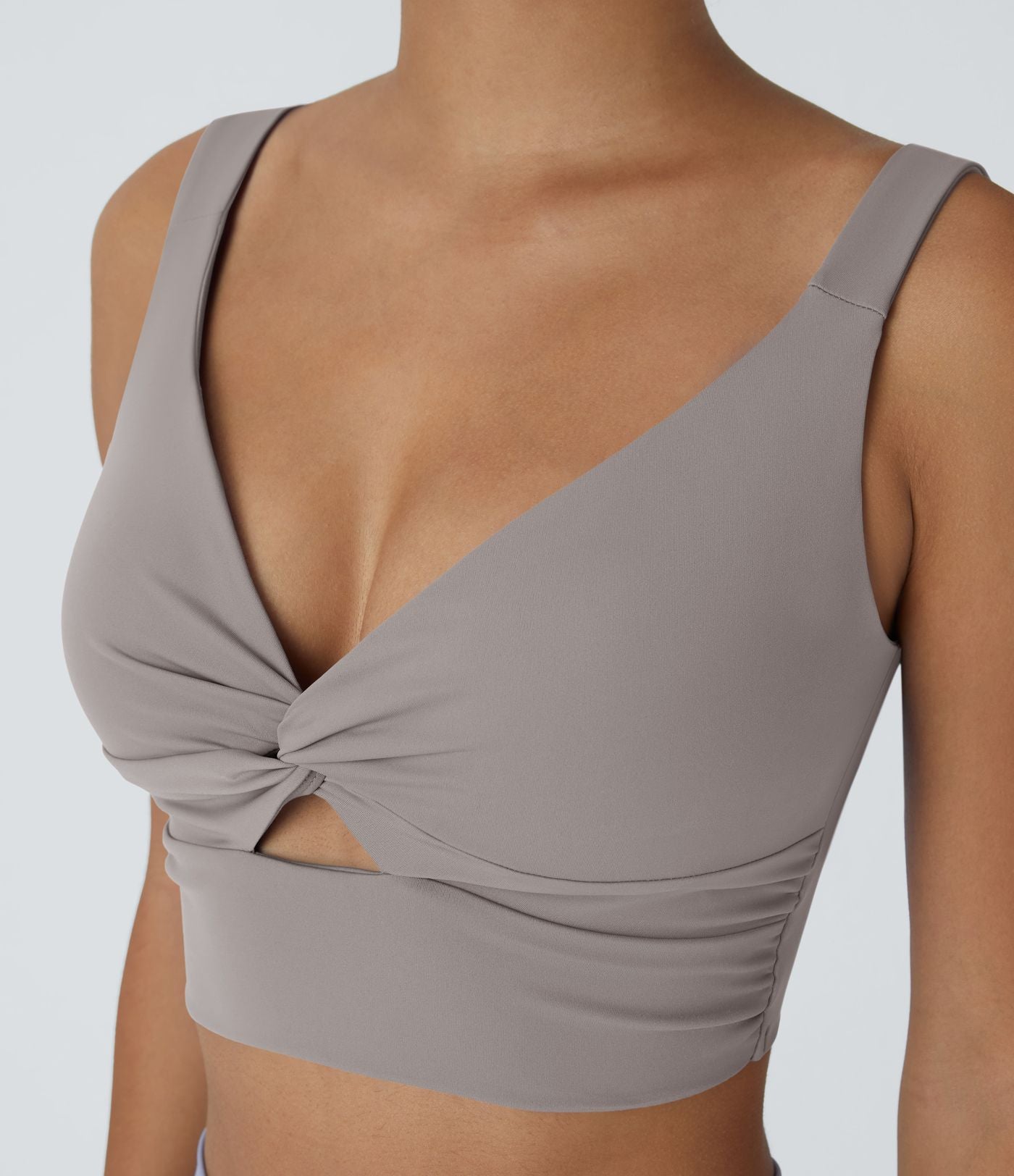 Brassière yoga SoftlyZero™ Airy maintien léger découpes effet frais InstantCool, bonnets A-D, protection solaire UPF50+