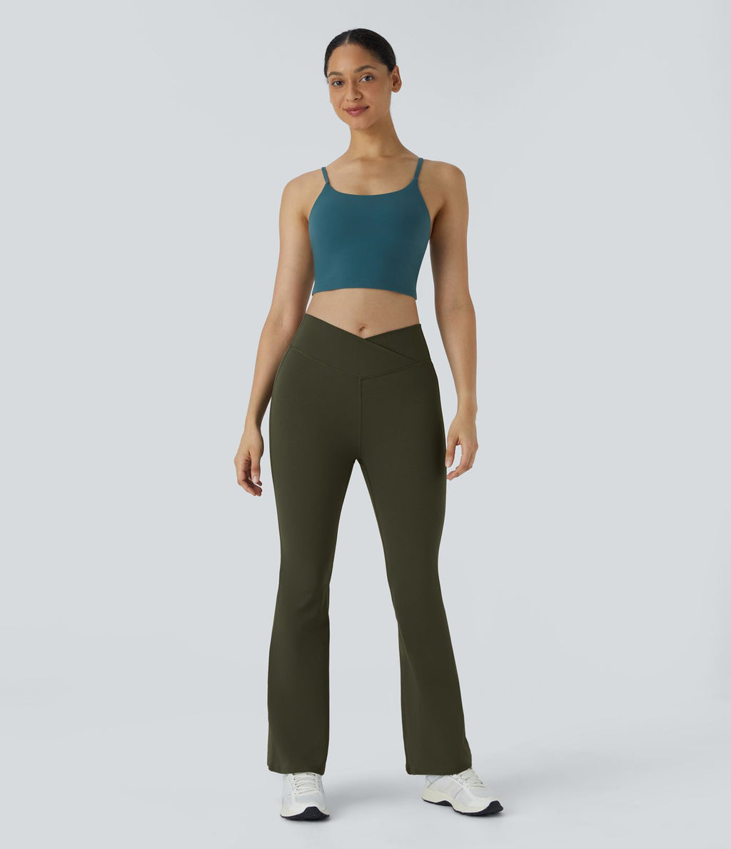 Legging yoga évasé croisé taille haute DayStretch