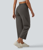 Pantalon barrel DayStretch taille haute avec poches
