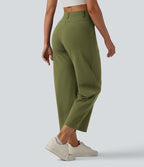 Pantalon barrel DayStretch taille haute avec poches