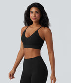 Brassière de sport yoga maintien léger sans couture OneForm Seamless Flow