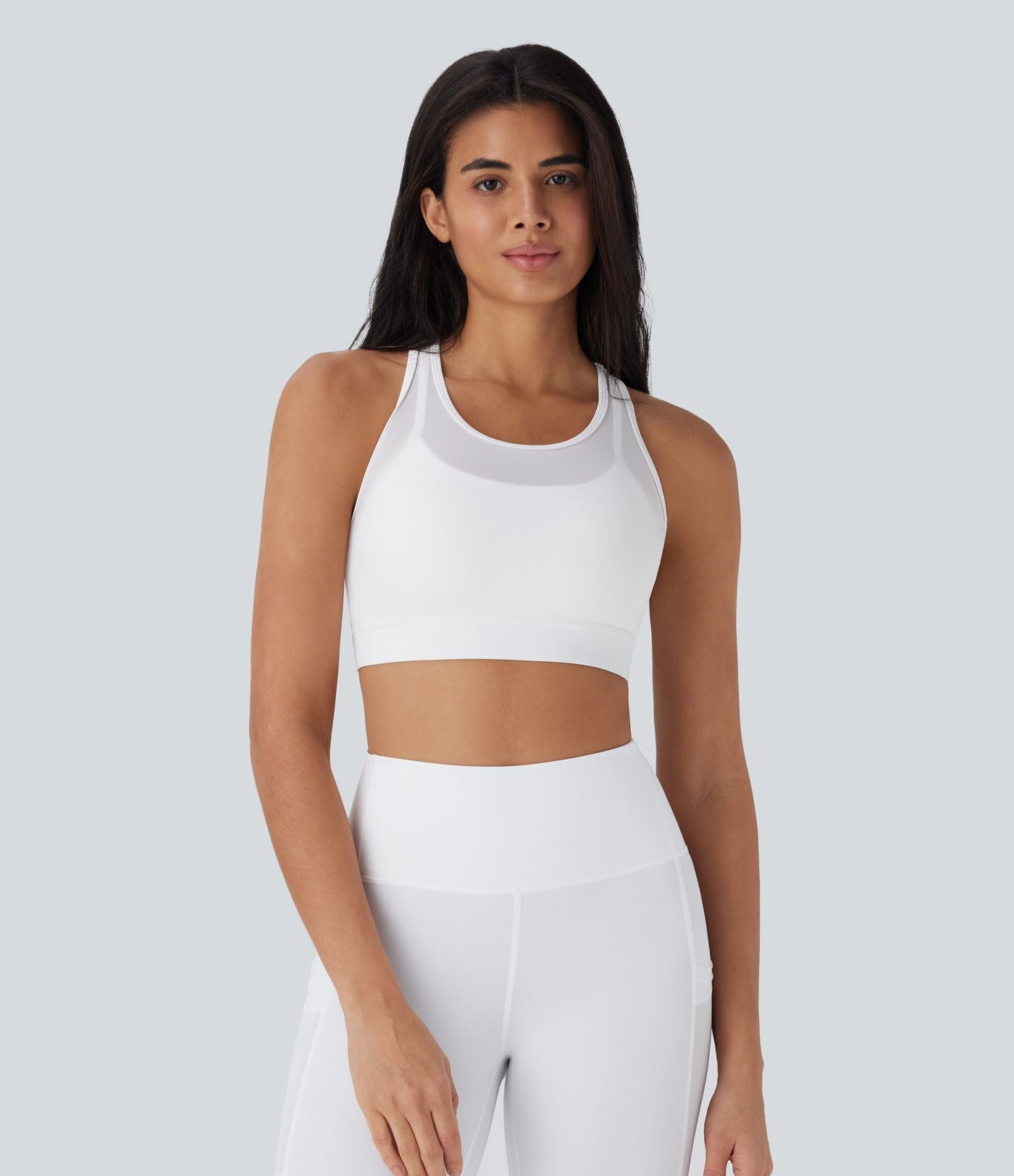 Brassière de sport entraînement SpeedWave™ soutien intermédiaire dos nageur mesh contrastant séchage rapide bonnets A-D