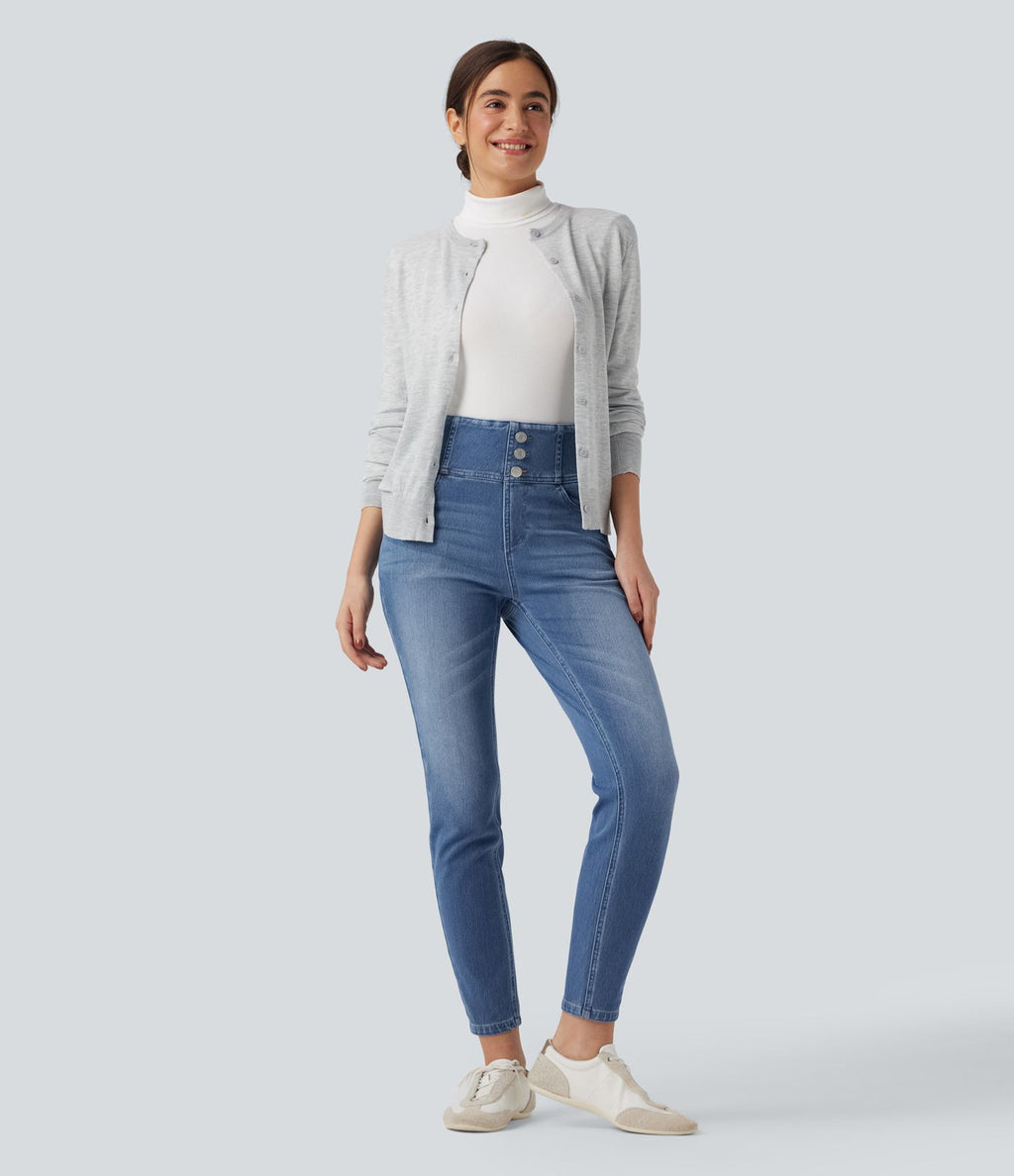 Jean skinny Halara Flex™ taille haute avec poches