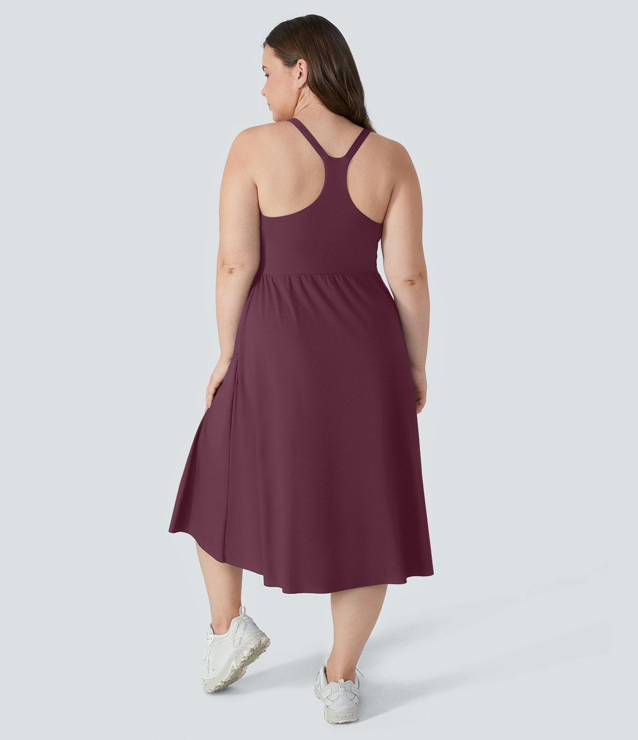 Robe Midi Casual Grande Taille Everyday - Lala Land