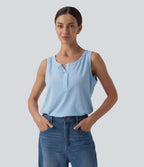 Débardeur casual Henley