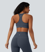 Brassière de sport entraînement Halara UltraSculpt™ soutien intermédiaire col V dos nageur bonnets A-C