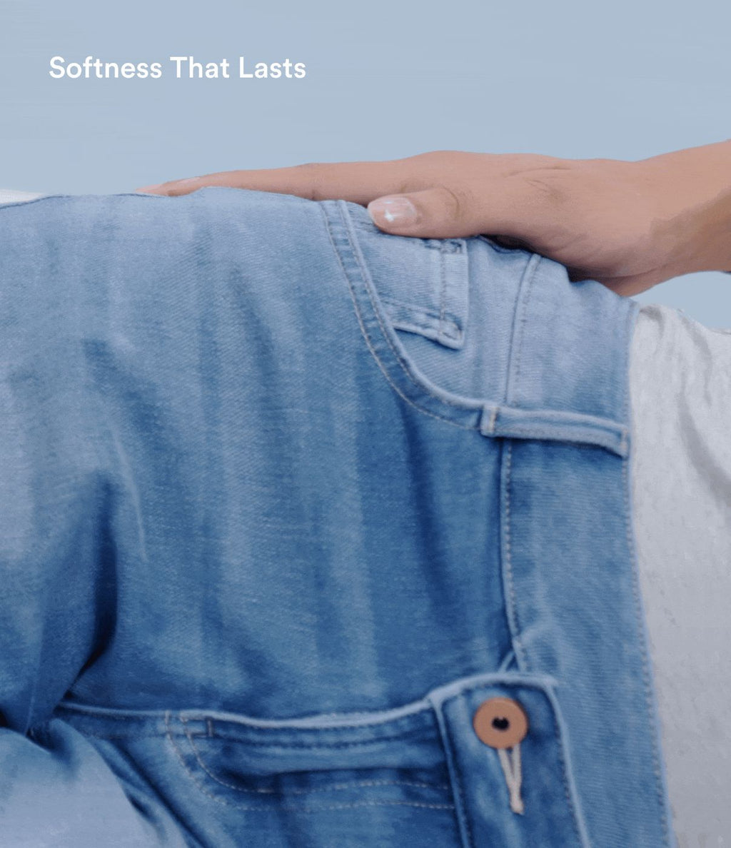 Jean skinny 7/8 décontracté taille basse Halara Flex™ avec poches zippées