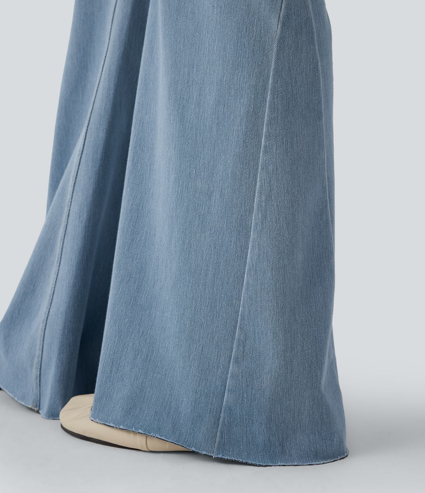 Jean décontracté Halara Flex™ taille mi-haute coupe évasée avec poches