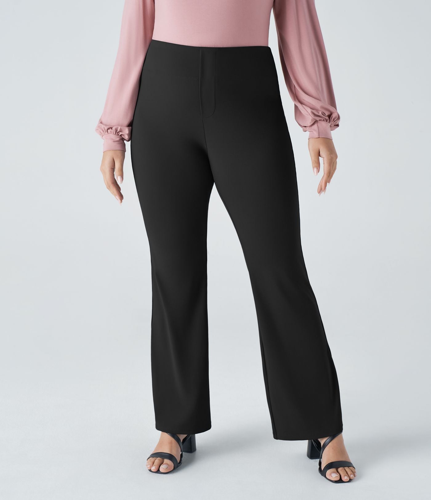 Pantalon tailleur taille haute grande taille Halara Flex™ avec poches