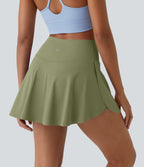 Jupe de tennis mini 2-en-1 quotidienne SoftlyZero™ Airy avec croisement, poche latérale et effet frais InstantCool, Lucid, protection solaire UPF50+