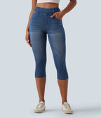Jegging capri Halara Flex™ taille haute décontracté avec poches