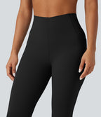 Legging d'entraînement Halara UltraSculpt™ SoCinched taille haute gainant bootcut avec poches