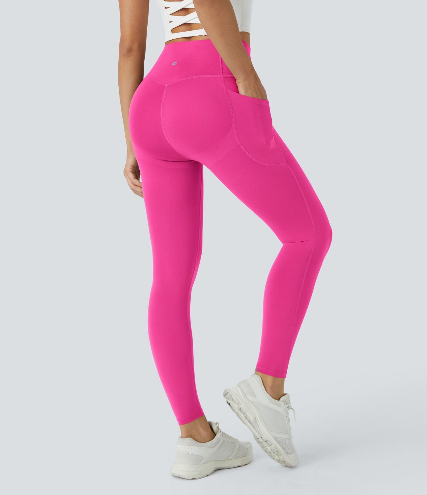 Legging d'entraînement gainant galbant taille haute avec poches Halara UltraSculpt™