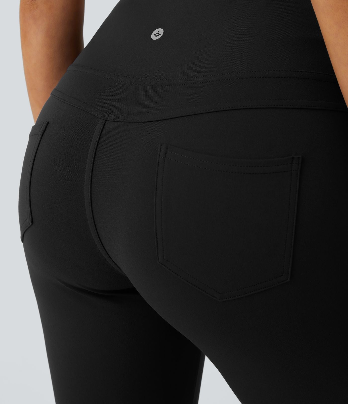 Legging yoga capri évasé taille haute DayStretch avec poches