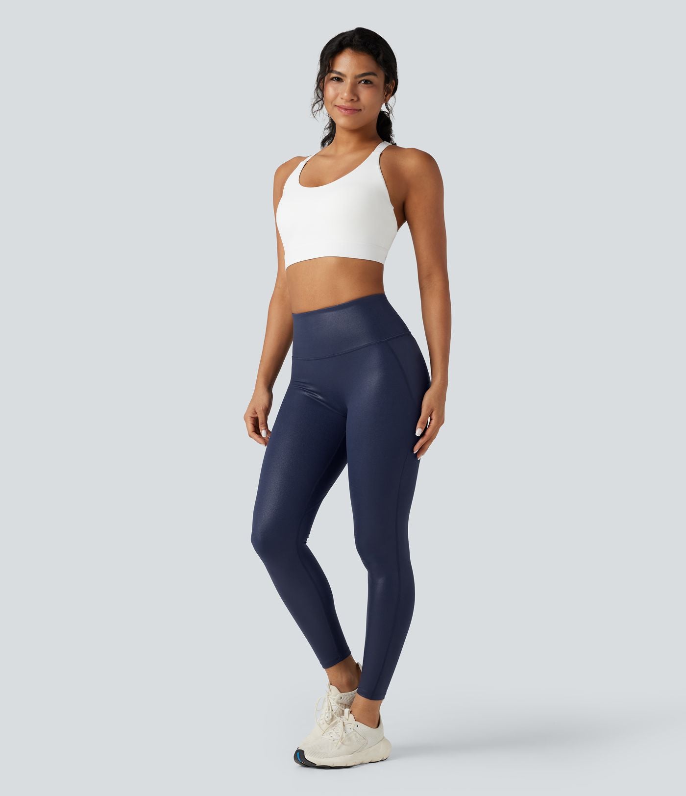 Legging 7/8 de yoga gainant taille haute avec poches Halara UltraSculpt™