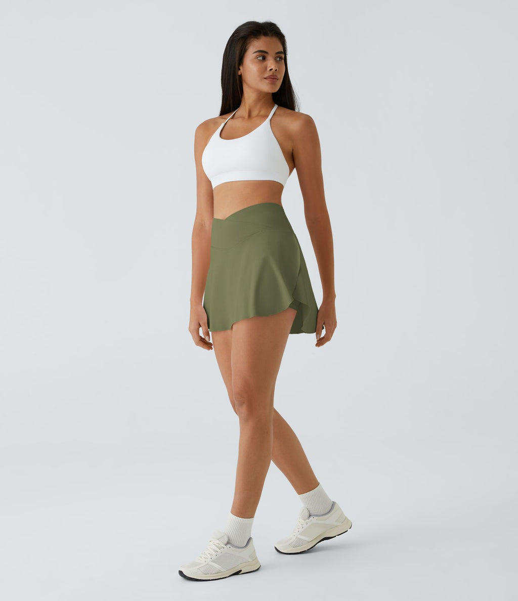 Jupe de tennis SoftlyZero™ Airy 2-en-1 avec poches latérales croisées effet frais InstantCool, Lucid, longueur allongée