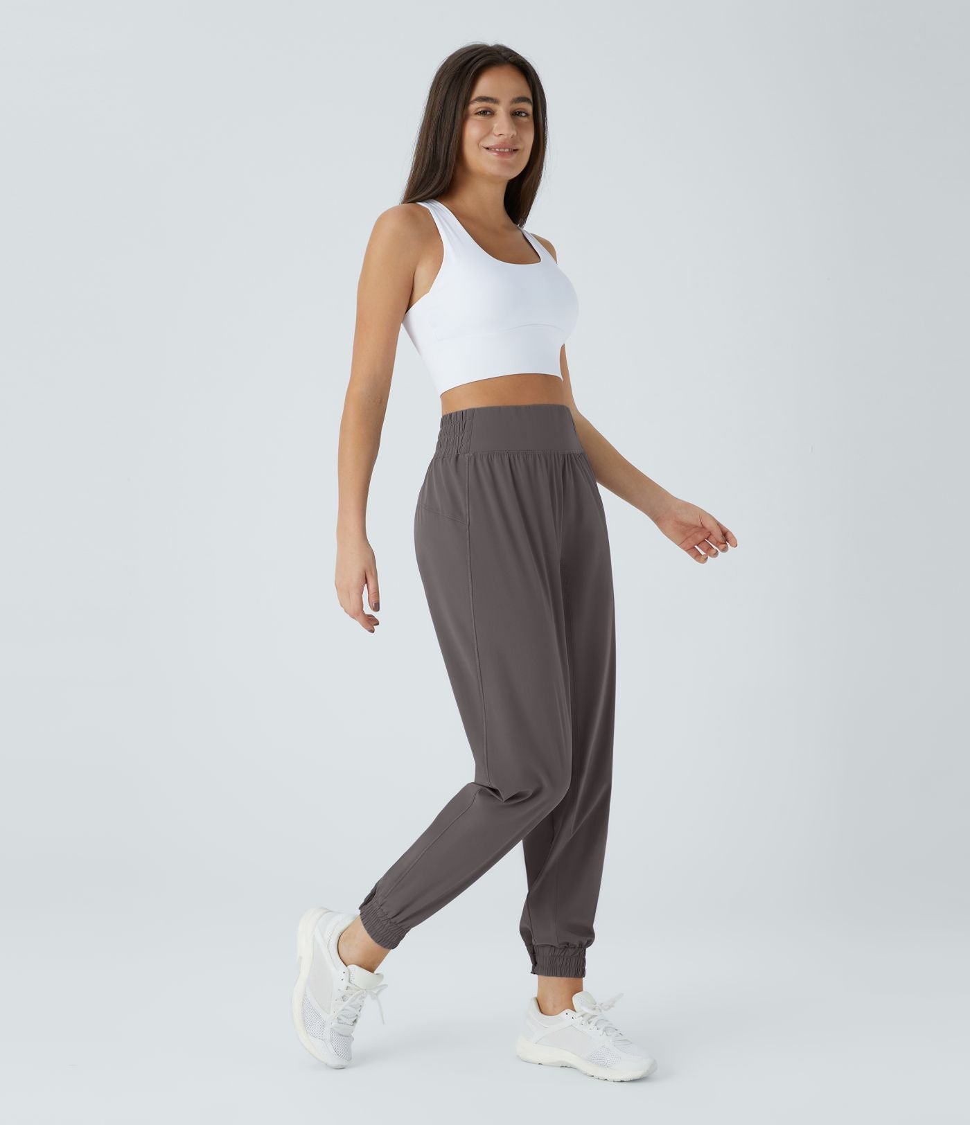 Jogging Randonnée Taille Haute Ceinture Élastique