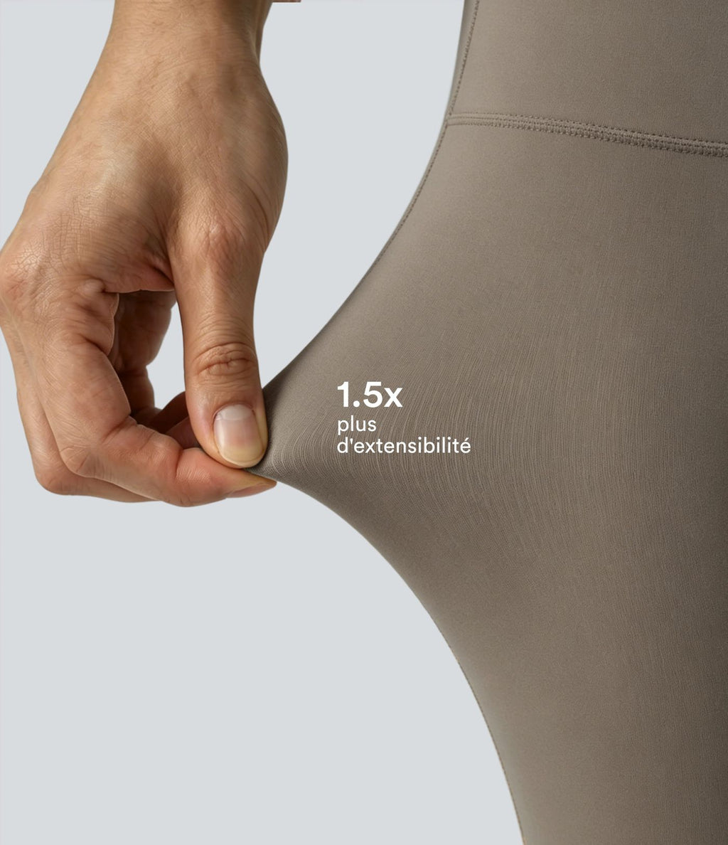 Legging 7/8 de yoga taille haute gainant sculptant anti-roulottage Halara UltraSculpt™ avec poches