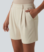Short tailleur taille haute DayStretch 12,5 cm avec poches