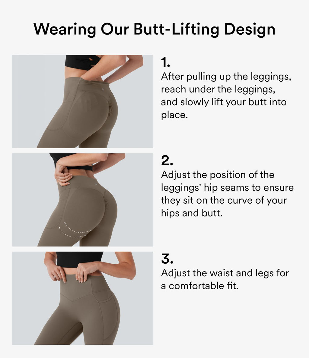 Legging de yoga gainant taille haute avec poches Halara UltraSculpt™