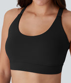 Brassière de sport entraînement SpeedWave™ soutien intermédiaire coques moulées perforé crochet réglable séchage rapide bonnets A-D