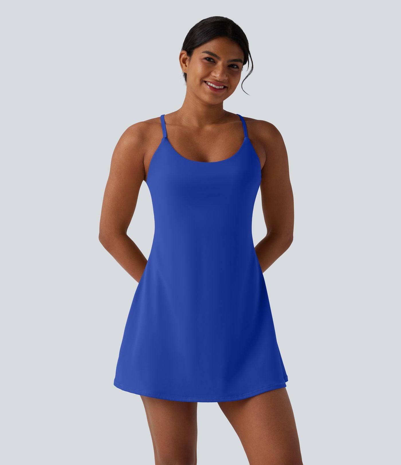 Robe sport SoftlyZero™ Plush ventre plat avec poches – Édition Easy Peasy