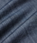 Pantalon décontracté large effet lin taille haute infroissable avec cordon et poches
