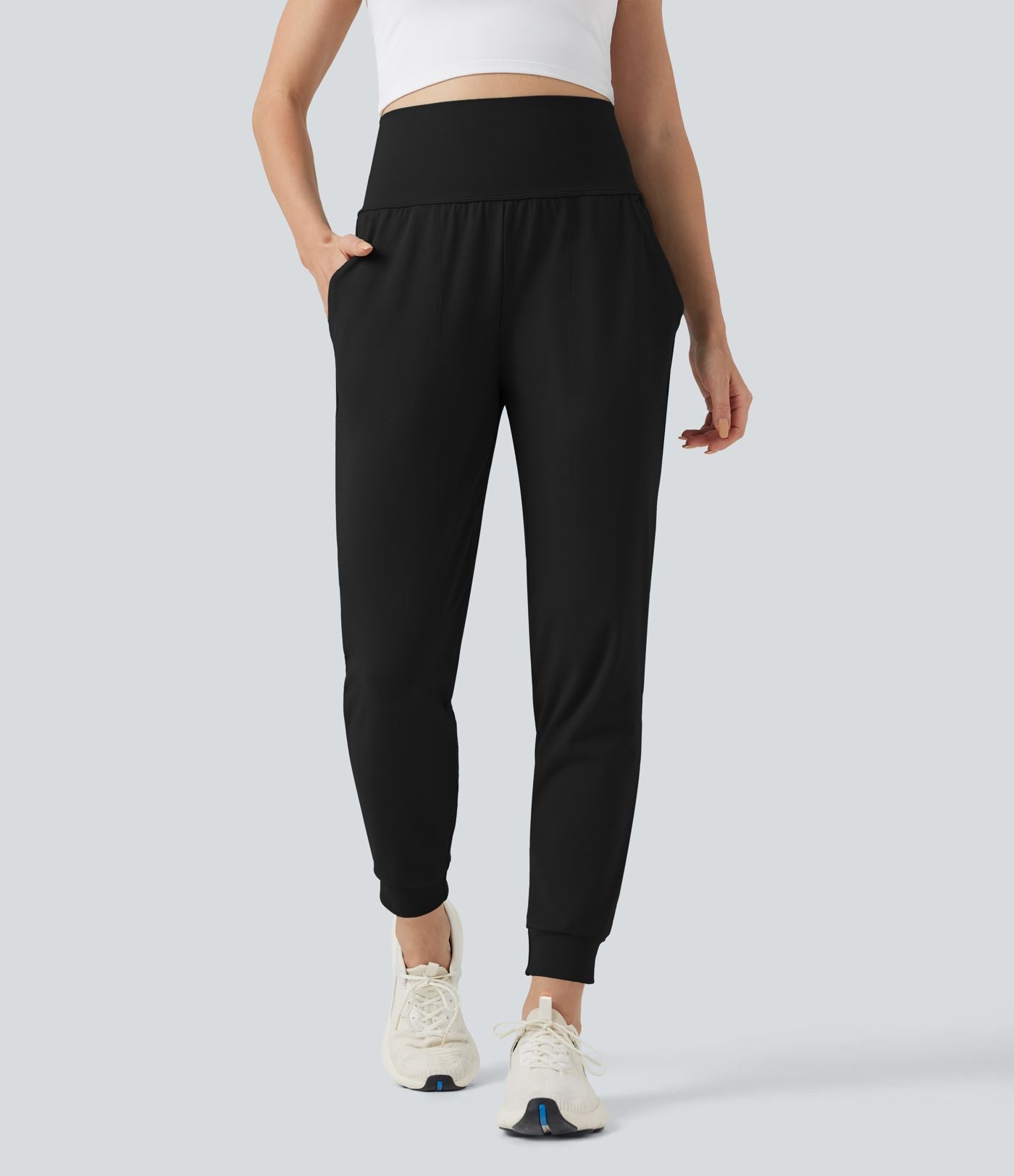 Jogging running gainant taille moyenne DayStretch avec poches