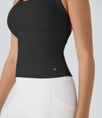 Débardeur yoga SoftlyZero™ Plush à découpes E-G