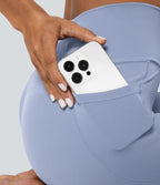 Softlyzero™ Legging Unis Poches Croisées
