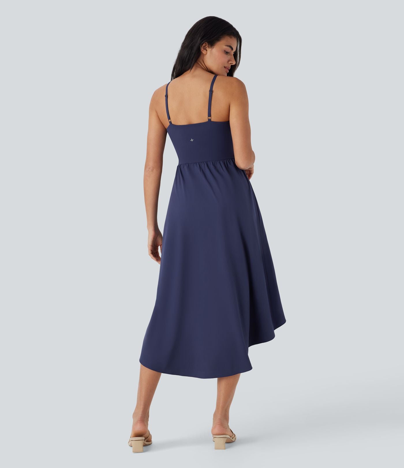 Robe décontractée mi-longue 2-pièces Breezeful™ asymétrique fluide séchage rapide avec poche E-G