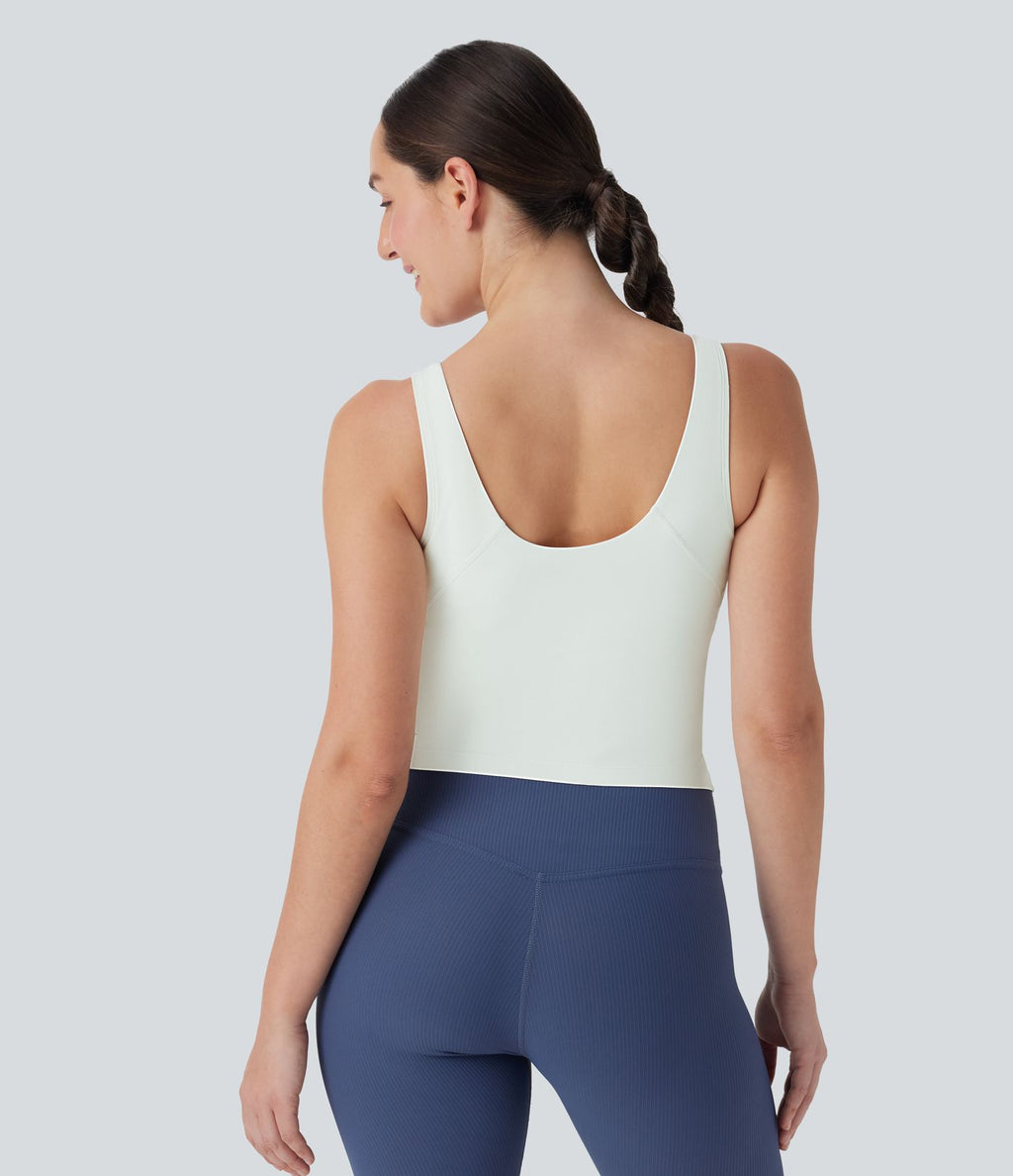 Débardeur course SoftlyZero™ Plush col V rembourré E-G
