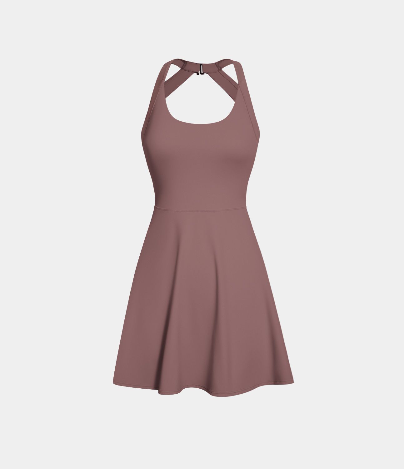 Robe de sport dos nu torsadée A-C