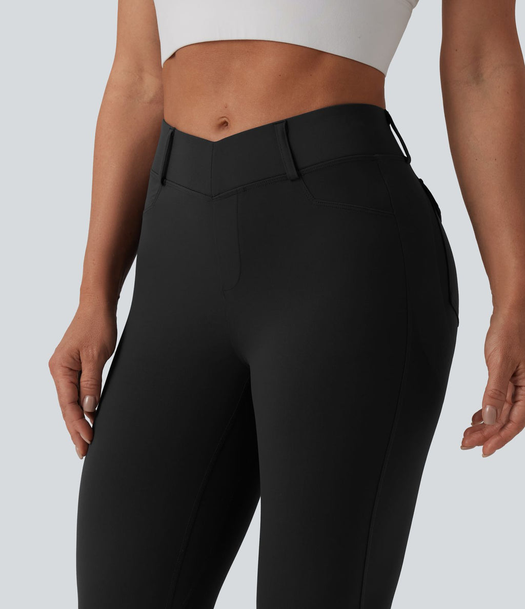 Legging d'entraînement Halara UltraSculpt™ taille haute gainant galbant avec poches