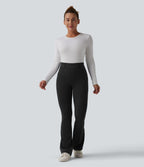 Legging décontracté bootcut Halara UltraSculpt™ taille haute avec poches