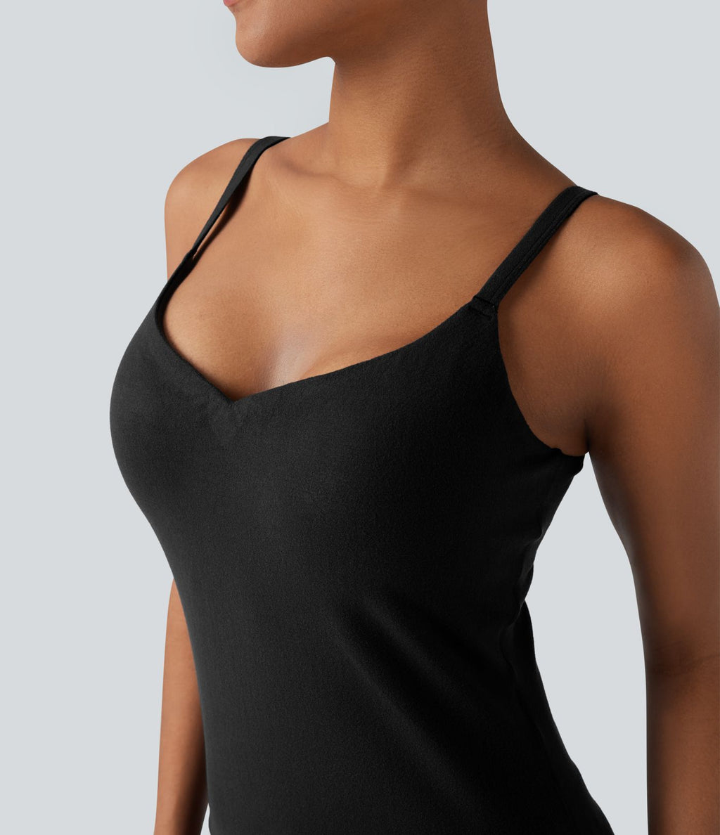 Débardeur caraco coques moulées effet push-up bretelles réglables bonnets E-G