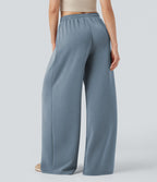 Pantalon décontracté SpacerTek™ baggy taille mi-haute, dos croisé avec cordon de serrage et poches