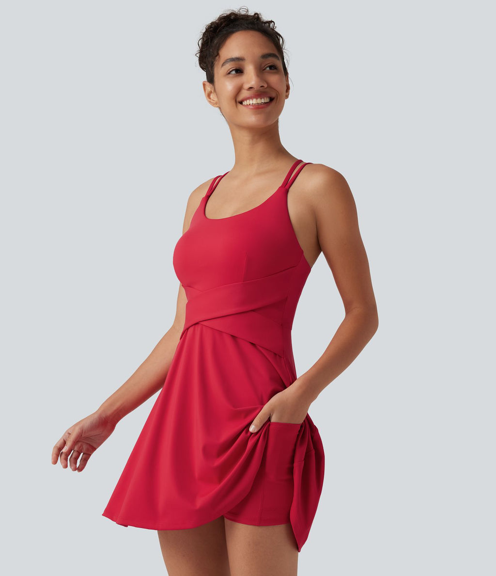 Robe active mini SoftlyZero™ Airy avec poches, accès facile Easy Peazy et protection solaire UPF 50+