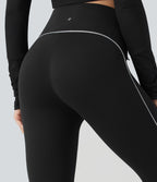 Legging de randonnée gainant taille haute réfléchissant avec poches - UPF50+ SoftlyZero™