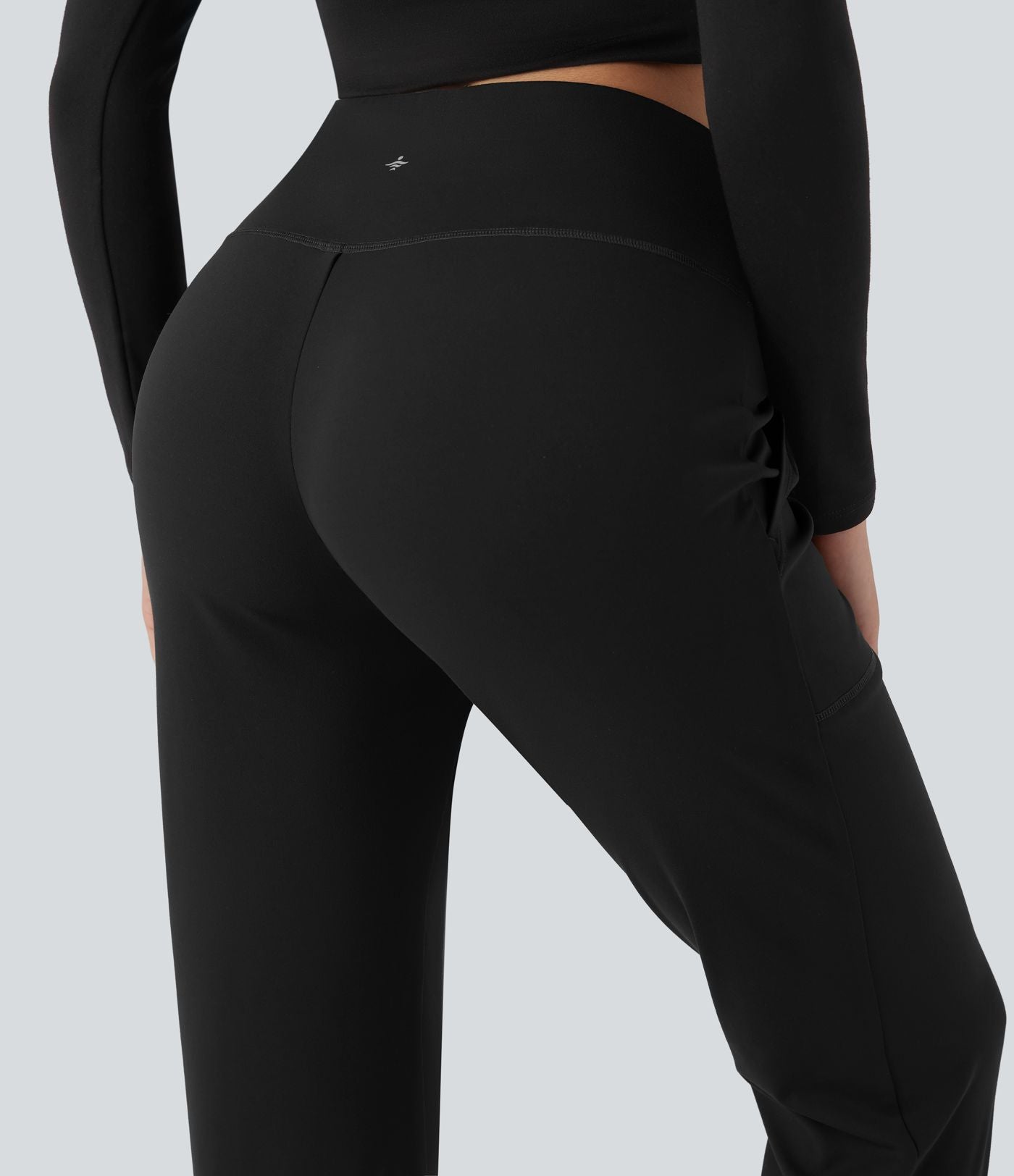 Pantalon fuselé croisé taille haute DayStretch avec poches