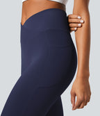Softlyzero™ Legging Unis Poches Croisées