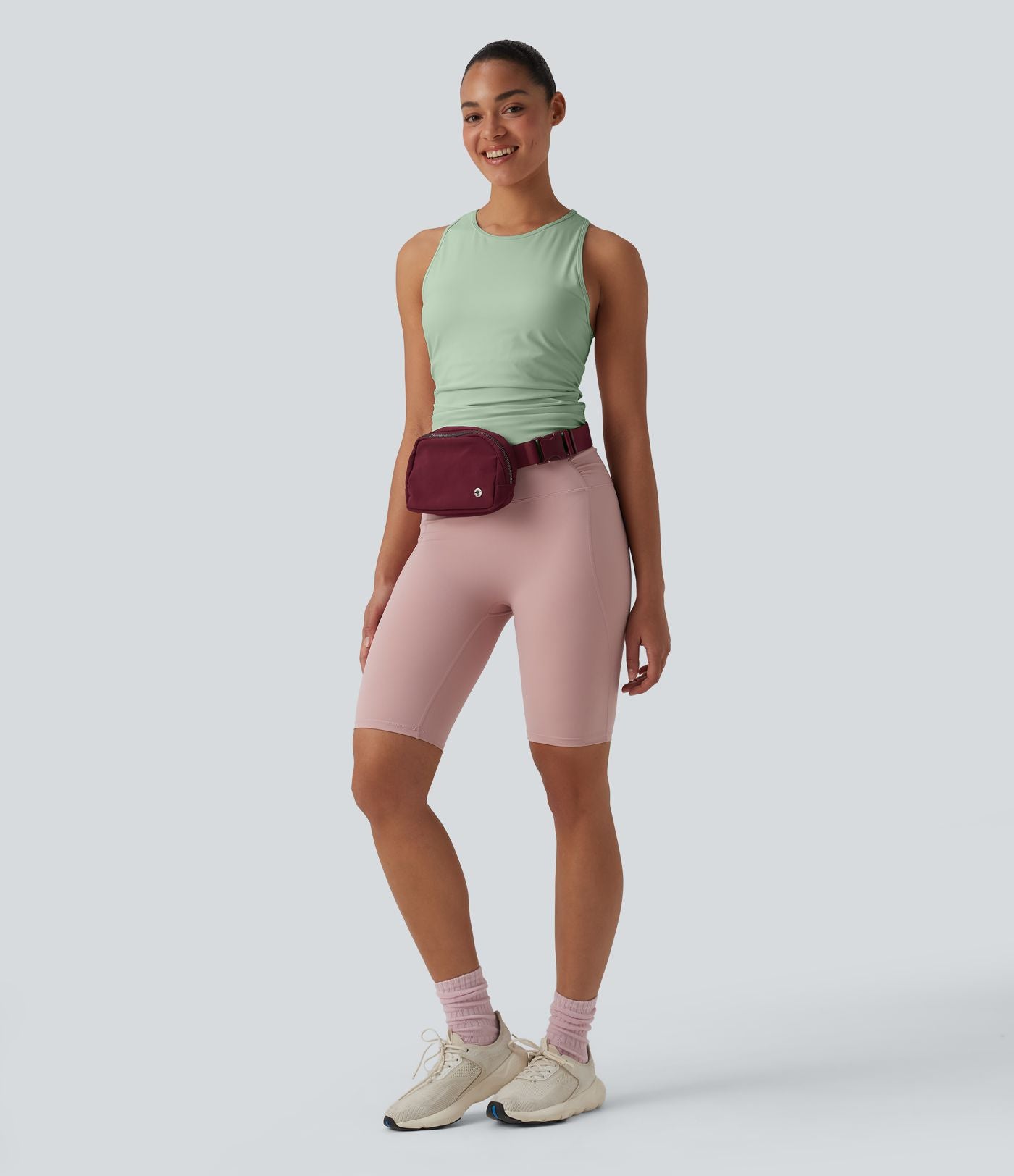 Débardeur de yoga SoftlyZero™ col rond dos nageur effet frais InstantCool